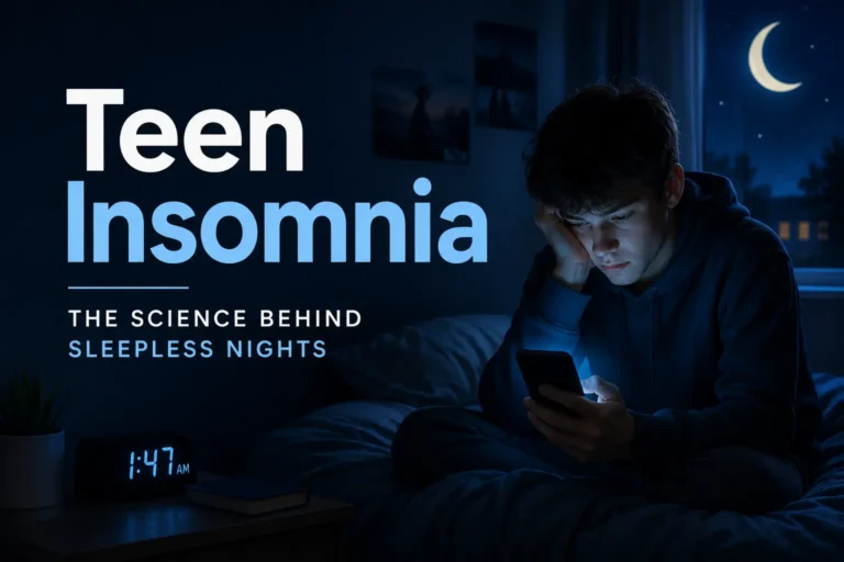 Why Teenagers Can’t Sleep: The Real Science Behind Teen Insomnia, Screen Time, and Mental Health Teen Insomnia